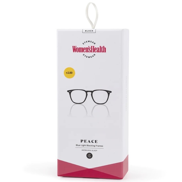 DIFF Bluelight Glasses Black Frame Blue Light Technology Lens Women’s Health NIB - Picture 8 of 10